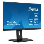 iiyama ProLite XUB2492QSU-B1 pantalla para PC de 23.8 pulgadas con resolución 2560 x 1440 Pixeles Wide Quad HD en color negro, modelo XUB2492QSU-B1