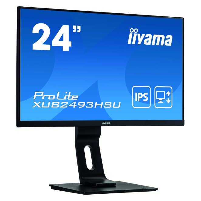 iiyama ProLite XUB2493HSU-B1 pantalla para PC 60,5 cm (23.8″) 1920 x 1080 Pixeles Full HD LED Negro 1 iiyama ProLite XUB2493HSU-B1 pantalla LED Full HD 23.8 pulgadas