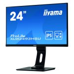 Monitor iiyama ProLite XUB2493HSU-B1 para PC de 23.8 pulgadas con resolución 1920 x 1080 Pixeles, Full HD y tecnología LED en color negro. SKU: XUB2493HSU-B1