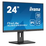 iiyama ProLite XUB2493HSU-B6, pantalla de 23.8 pulgadas, resolución 1920 x 1080 Pixeles, Full HD, tecnología LED, color Negro, XUB2493HSU-B6
