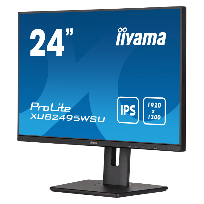 iiyama ProLite XUB2495WSU-B5 pantalla para PC 61,2 cm (24.1″) 1920 x 1200 Pixeles WUXGA LCD Negro 5 iiyama ProLite XUB2495WSU-B5 pantalla para PC en uso