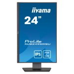 iiyama ProLite XUB2495WSU-B5, pantalla para PC de 24.1 pulgadas con resolución 1920 x 1200 WUXGA y tecnología LCD en color negro. Modelo XUB2495WSU-B5