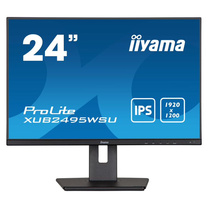 iiyama ProLite XUB2495WSU-B5 pantalla para PC 61,2 cm (24.1″) 1920 x 1200 Pixeles WUXGA LCD Negro 2 iiyama ProLite XUB2495WSU-B5 pantalla para PC ajuste y soporte