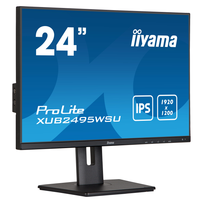 iiyama ProLite XUB2495WSU-B5 pantalla para PC 61,2 cm (24.1″) 1920 x 1200 Pixeles WUXGA LCD Negro 3 iiyama ProLite XUB2495WSU-B5 pantalla para PC uso en oficinas