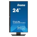 iiyama ProLite XUB2497HSN-B2 pantalla para PC de 60,5 cm (23.8 pulgadas), resolución 1920 x 1080 Pixeles, Full HD, tecnología LED, color Negro, SKU XUB2497HSN-B2