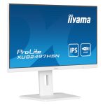 iiyama ProLite XUB2497HSN-W1, Monitor para PC de 23.8 pulgadas, 1920 x 1080 Pixeles, Full HD, LED, Blanco, XUB2497HSN-W1