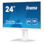 iiyama ProLite XUB2497HSN-W1, Monitor para PC de 23.8 pulgadas, 1920 x 1080 Pixeles, Full HD, LED, Blanco, XUB2497HSN-W1