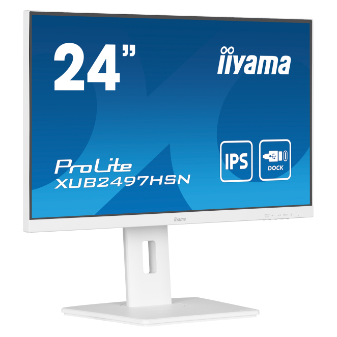 iiyama ProLite XUB2497HSN-W2 pantalla para PC 60,5 cm (23.8″) 1920 x 1080 Pixeles Full HD LED Blanco 4 iiyama ProLite XUB2497HSN-W2 monitor Full HD 1920x1080