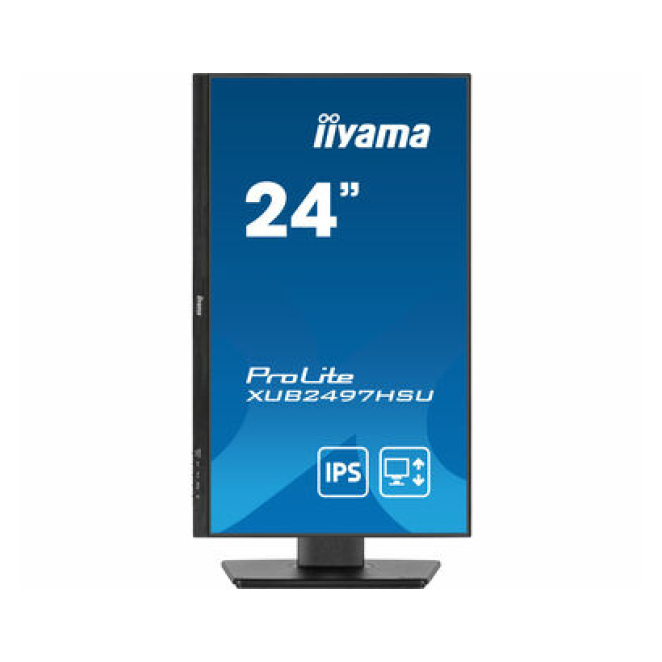 iiyama ProLite XUB2497HSU-B1 pantalla para PC 61 cm (24″) 1920 x 1080 Pixeles Full HD LED Negro 2 iiyama ProLite XUB2497HSU-B1 manteniéndote productivo y cómodo