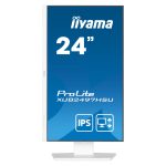 iiyama ProLite XUB2497HSU-W2 pantalla para PC de 23.8 pulgadas con resolución 1920 x 1080 píxeles, tecnología Full HD LED, color blanco. SKU: XUB2497HSU-W2