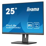 Monitor iiyama ProLite XUB2595WSU-B5 de 25 pulgadas con resolución 1920x1200 Pixeles, pantalla WUXGA LED en color negro, modelo XUB2595WSU-B5