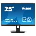 Monitor iiyama ProLite XUB2595WSU-B5 de 25 pulgadas con resolución 1920x1200 Pixeles, pantalla WUXGA LED en color negro, modelo XUB2595WSU-B5
