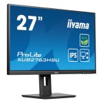 Monitor iiyama ProLite de 27 pulgadas, resolución 1920 x 1080 Pixeles, Full HD, retroiluminación LED, modelo XUB2763HSU-B1