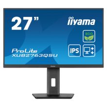 Monitor iiyama ProLite XUB2763QSU-B1 de 27 pulgadas, resolución 2560 x 1440 Pixeles, Full HD, color Negro
