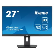 iiyama ProLite XUB2792QSU-B6, pantalla para PC de 27 pulgadas, resolución 2560 x 1440 Pixeles, Full HD, LED, color Negro, XUB2792QSU-B6