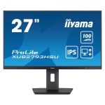 Pantalla para PC iiyama ProLite XUB2793HSU-B7 de 27 pulgadas, resolución 1920 x 1080 Pixeles, tecnología LED, color negro. SKU: XUB2793HSU-B7