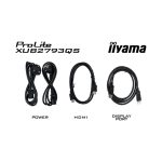 iiyama ProLite XUB2793QS-B7 pantalla para PC de 27 pulgadas con resolución 2560 x 1440 píxeles Quad HD LED en color negro. SKU: XUB2793QS-B7