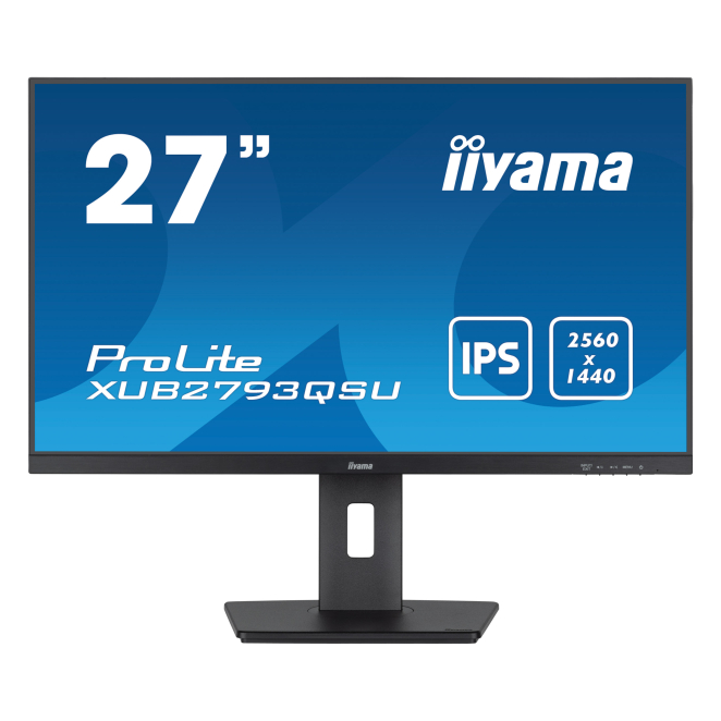 iiyama XUB2793QSU-B7 pantalla para PC 68,6 cm (27″) 2560 x 1140 Pixeles Wide Quad HD LED Negro 2 iiyama XUB2793QSU-B7 Ajustable