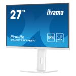 Monitor iiyama ProLite XUB2797HSN-W2 de 27 pulgadas con resolución 1920 x 1080 Pixeles, Full HD, tecnología LED en color blanco.