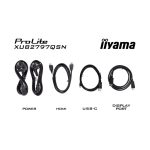 iiyama ProLite XUB2797QSN-B2 monitor de 27 pulgadas con resolución 2560x1440, 2K Ultra HD LED en color negro, SKU XUB2797QSN-B2