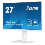 Monitor iiyama G-MASTER XUB2797QSN-W2, 27 pulgadas, resolución 2560 x 1440 pixeles, 4K Ultra HD, color blanco, SKU: XUB2797QSN-W2
