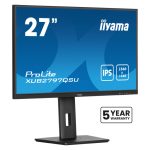 Monitor iiyama ProLite XUB2797QSU-B2 de 27 pulgadas con resolución 2560x1440, tecnología LED y color negro. SKU: XUB2797QSU-B2.
