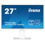 iiyama ProLite XUB2797QSU-W2, pantalla de 27 pulgadas con resolución 2560 x 1440 Pixeles Quad HD LED en color blanco, SKU XUB2797QSU-W2
