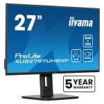 iiyama ProLite XUB2797UHSNP-B1 pantalla para PC de 68,6 cm con resolución 3840 x 2160, 4K Ultra HD, LED en color negro