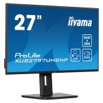 iiyama ProLite XUB2797UHSNP-B1 pantalla para PC de 68,6 cm con resolución 3840 x 2160, 4K Ultra HD, LED en color negro