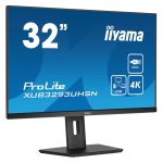 iiyama ProLite XUB3293UHSN-B5 pantalla para PC 31.5 pulgadas 3840 x 2160 pixeles 4K Ultra HD LCD en color negro, modelo XUB3293UHSN-B5