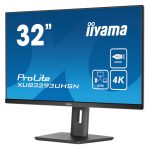 iiyama ProLite XUB3293UHSN-B5 pantalla para PC 31.5 pulgadas 3840 x 2160 pixeles 4K Ultra HD LCD en color negro, modelo XUB3293UHSN-B5