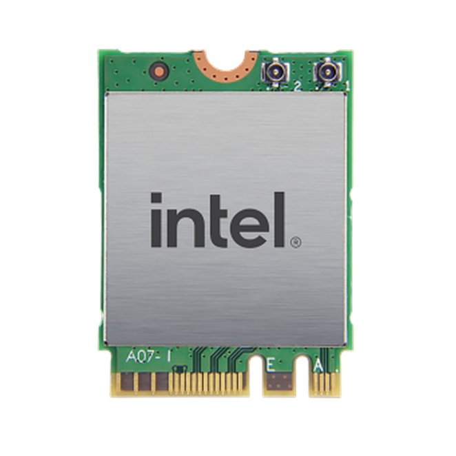 Intel Wi-Fi 6 AX200 Interno WLAN 2400 Mbit/s Intel Wi-Fi 6 AX200 interno WLAN con velocidad hasta 2400 Mbit/s, SKU AX200.NGWG.NV.