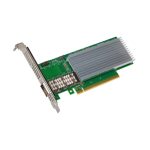 Tarjeta de red interna Intel Ethernet Network Adapter E810-CQDA1 con fibra y 100000 Mbit/s de velocidad. SKU E810CQDA1BLK.