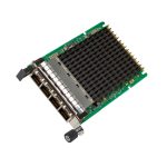 Vista frontal de la tarjeta de red interna Intel X710-T4L, modelo OCP 3.0, con velocidad de transferencia de 10000 Mbit/s SKU X710T4LOCPV3G1P