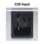 Intellinet Barra multicontactos de 8 salidas para montaje en rack de 19 pulgadas, SKU 163682