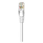 Cable de red Intellinet Cat5e blanco de 0.45m U/UTP, SKU 318082