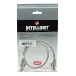 Cable de red Intellinet Cat5e U/UTP, 0.45 metros gris, SKU 318228