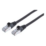 Cable de red Intellinet CAT6a S/FTP de 0,5 metros en color negro, SKU 318754