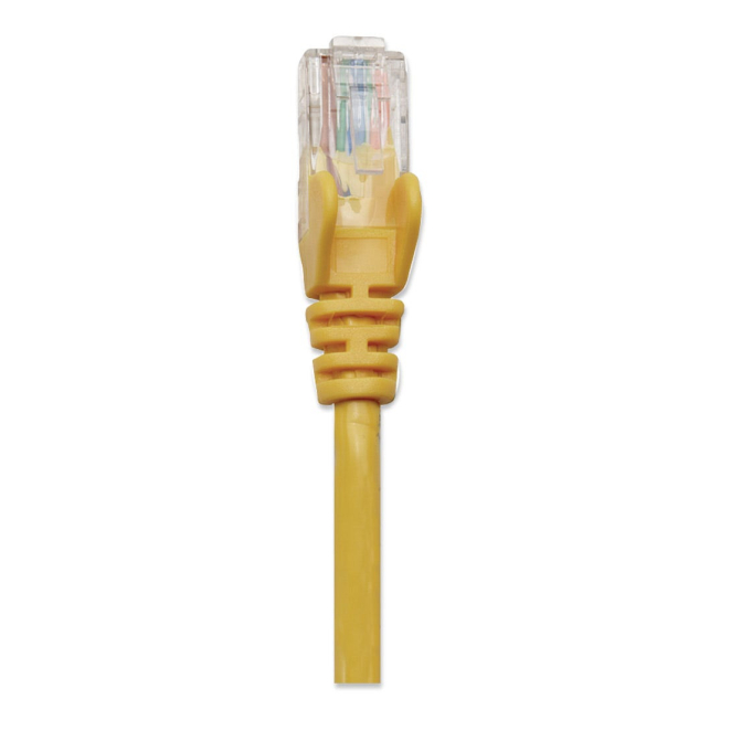 Intellinet RJ-45, M/M, 1m cable de red Amarillo Cat5e U/UTP (UTP) 2 Cable ethernet Intellinet RJ-45 1m
