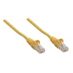 Cable de red Intellinet Cat5e UTP, 2 metros de largo, color amarillo SKU 319744