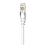 Cable de red Cat5e Intellinet de 1 metro en color blanco, modelo U/UTP. SKU: 320672