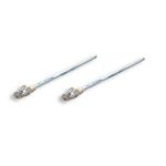 Cable de red Cat5e Intellinet de 1 metro en color blanco, modelo U/UTP. SKU: 320672