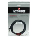 Intellinet Cable de red Cat5e UTP con alta velocidad, ideal para conexiones de red, SKU 320757