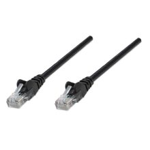 Cable patch Cat5e UTP de Intellinet, SKU 320771, ideal para conexiones de alta velocidad en redes domésticas y empresariales.