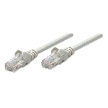 Intellinet Cable de red Cat6 UTP, color gris, 1 metro de longitud, SKU 334129