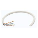 Bobina de Cable UTP Cat6 de la marca Intellinet con cubierta CM y 100% cobre sólido. SKU: 334136