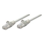 Cable de red Intellinet Cat5e UTP, SKU 336628, con conectores RJ45 y 1 metro de longitud
