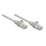 Cable de red Intellinet Cat5e UTP, SKU 336628, con conectores RJ45 y 1 metro de longitud