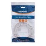 Imagen del cable de red Intellinet, categoría 6 y UTP, adecuado para alta velocidad. SKU 341936
