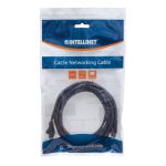 Intellinet cable de red Cat6 de 1.5 metros, color negro, modelo U/UTP con SKU 342056